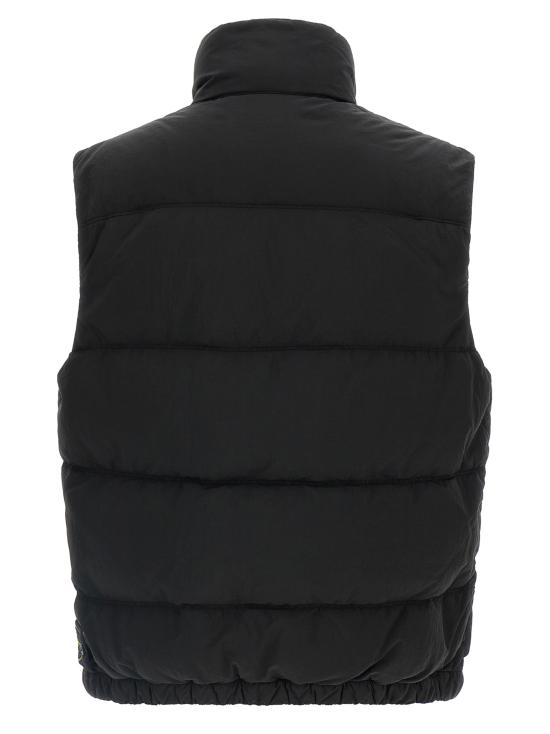 25FW 스톤 아일랜드 나일론 메탈 에코닐 다운 베스트 K2S15G100006S0019V0029 BLACK DOM - STONE ISLAND