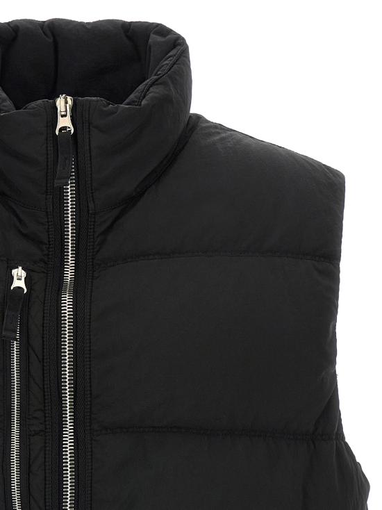 25FW 스톤 아일랜드 나일론 메탈 에코닐 다운 베스트 K2S15G100006S0019V0029 BLACK DOM - STONE ISLAND