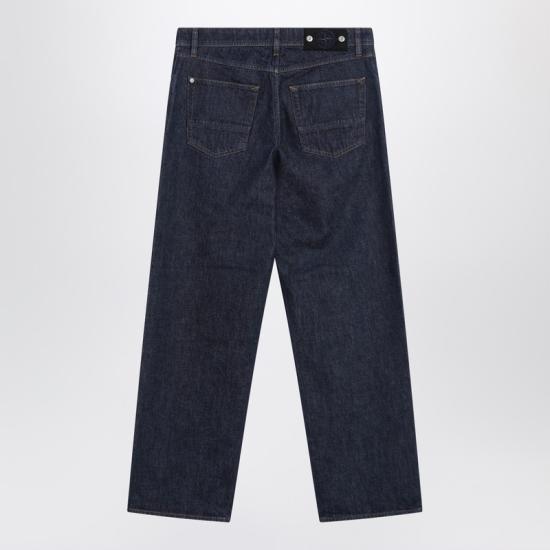 25FW 스톤 아일랜드 스트레이트 팬츠 S15J100006S00J7 Blue - STONE ISLAND