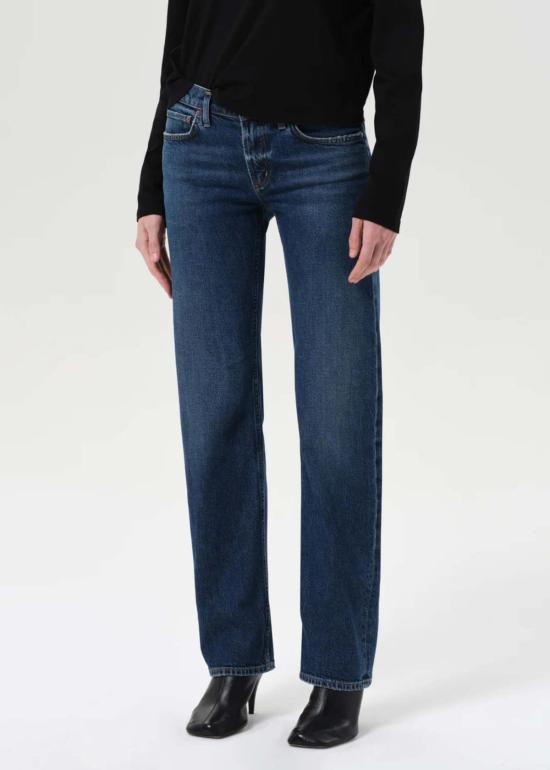  에이골디 데님 팬츠 아골드 로우라이즈 슬림 진 - AGOLDE