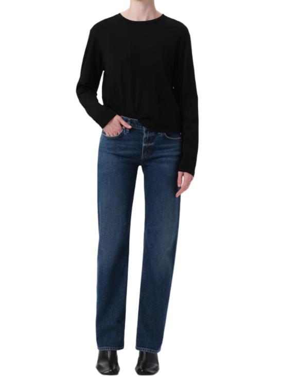  에이골디 데님 팬츠 아골드 로우라이즈 슬림 진 - AGOLDE