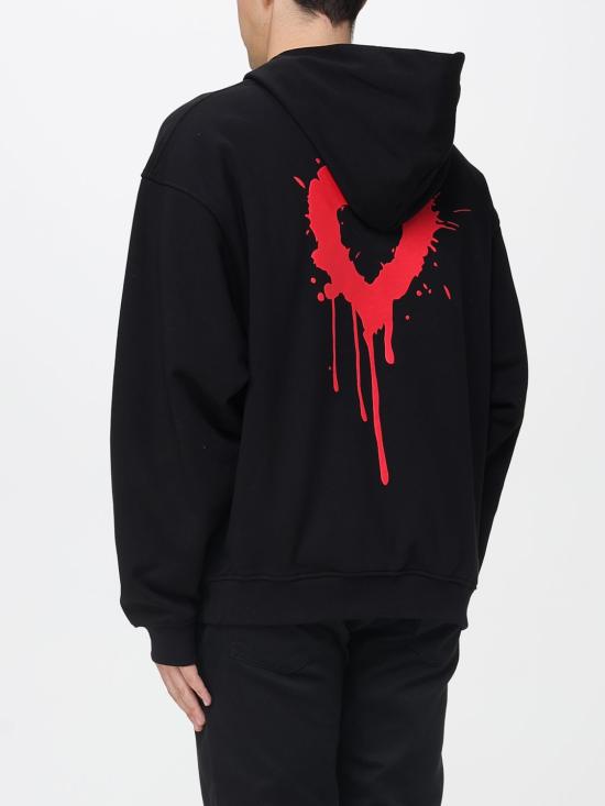 25FW 비전오브슈퍼 긴팔 티셔츠 VS003HO Black - VISION OF SUPER