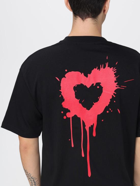 25FW 비전오브슈퍼 반팔 티셔츠 VS003TE Black - VISION OF SUPER