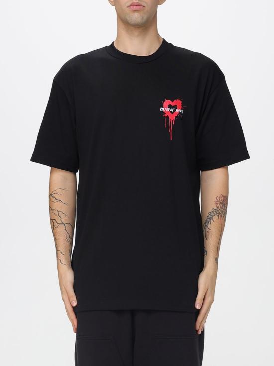 25FW 비전오브슈퍼 반팔 티셔츠 VS003TE Black