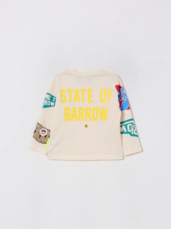 25FW [키즈] 바로우 티셔츠 F5BKUNTH215 013 Beige - BARROW
