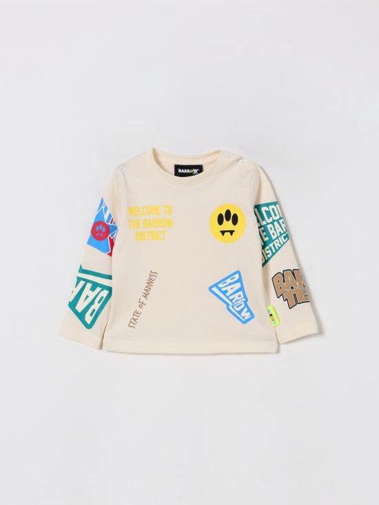 25FW [키즈] 바로우 티셔츠 F5BKUNTH215 013 Beige