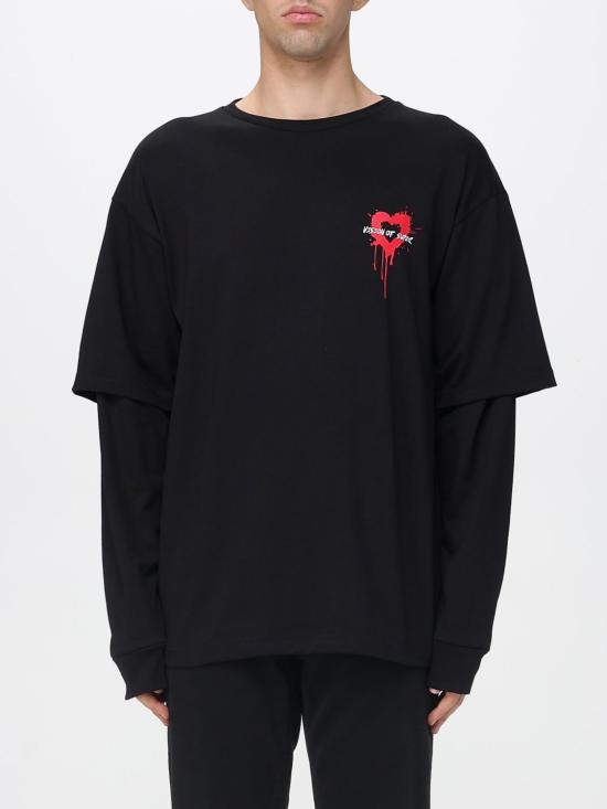 25FW 비전오브슈퍼 반팔 티셔츠 VS020TD Black