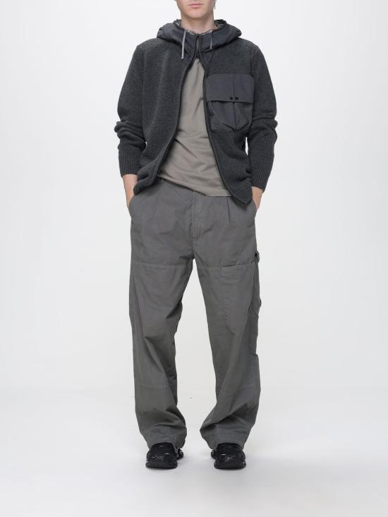 25FW 씨피 컴퍼니 램스울 믹스드 익스플로러 스웨터 19CMKN245A110149M 978 Blue - C.P. COMPANY