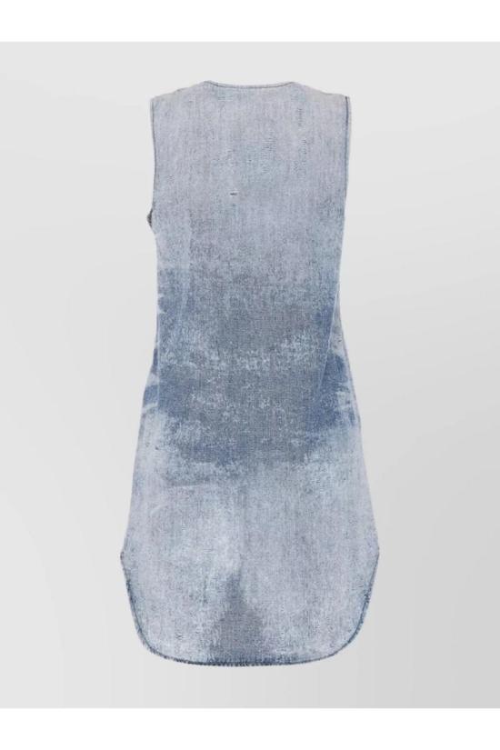 25FW 디젤 숏 원피스 A21707 068TY01 BLUE - DIESEL