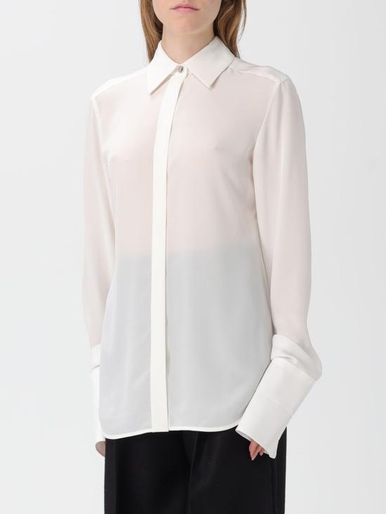 25FW 스포트막스 셔츠 2522116012600 008 White - SPORTMAX