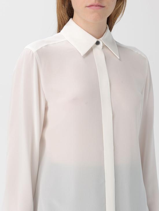 25FW 스포트막스 셔츠 2522116012600 008 White - SPORTMAX