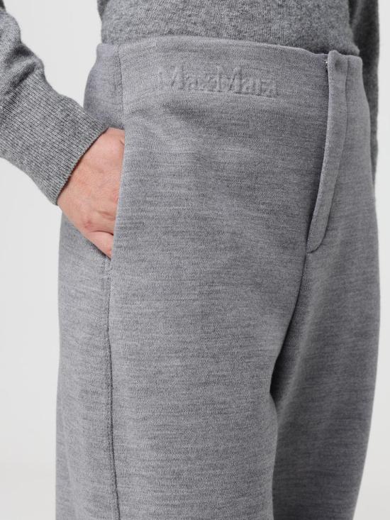 25FW 막스마라 스트레이트 팬츠 2521786039600 002 Grey - MAX MARA