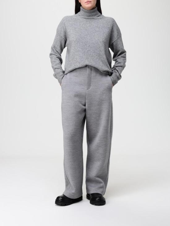 25FW 막스마라 스트레이트 팬츠 2521786039600 002 Grey - MAX MARA