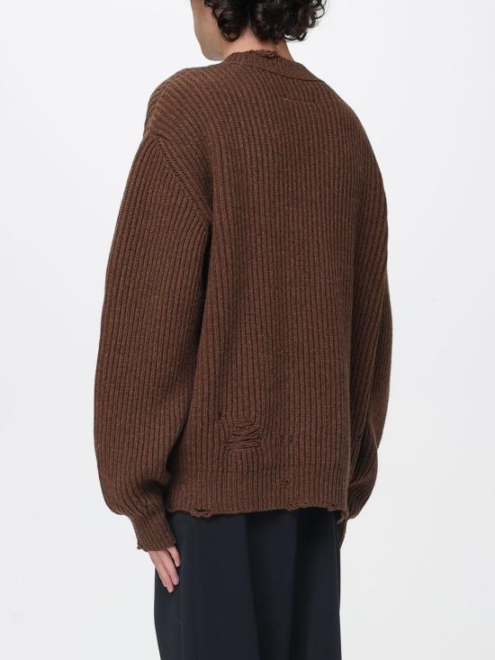 25FW MM6 메종마르지엘라 스웨터 SH0HN0003M13138 142M Brown - MM6 MAISON MARGIELA