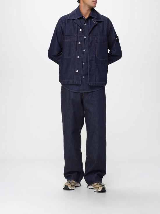 25FW 스톤 아일랜드 자켓 Q100027S00J7 VJ201 Denim - STONE ISLAND