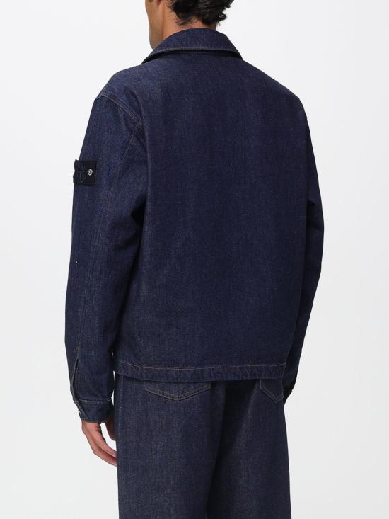 25FW 스톤 아일랜드 자켓 Q100027S00J7 VJ201 Denim - STONE ISLAND