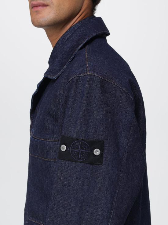25FW 스톤 아일랜드 자켓 Q100027S00J7 VJ201 Denim - STONE ISLAND