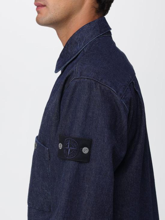 25FW 스톤 아일랜드 자켓 1100008S00J7 VJ201 Denim - STONE ISLAND