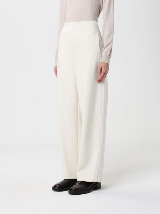 25FW 막스마라 스트레이트 팬츠 2521786039600 001 Ivory - MAX MARA