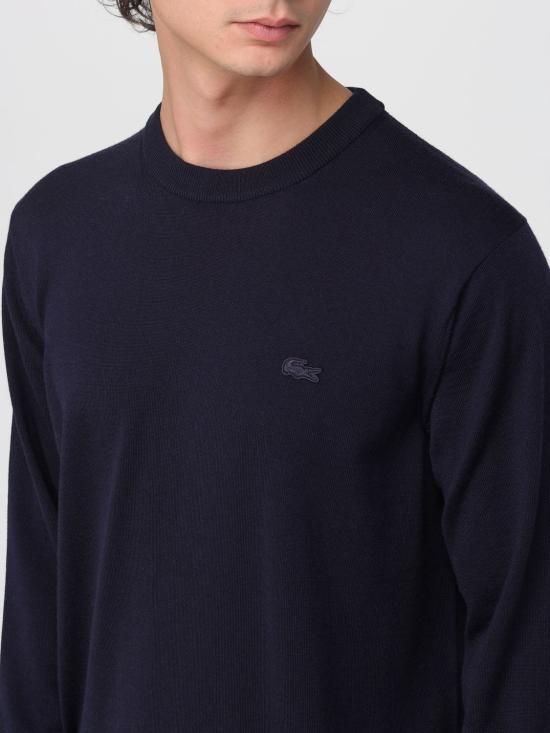 25FW 라코스테 스웨터 AH1969 166 Navy - LACOSTE