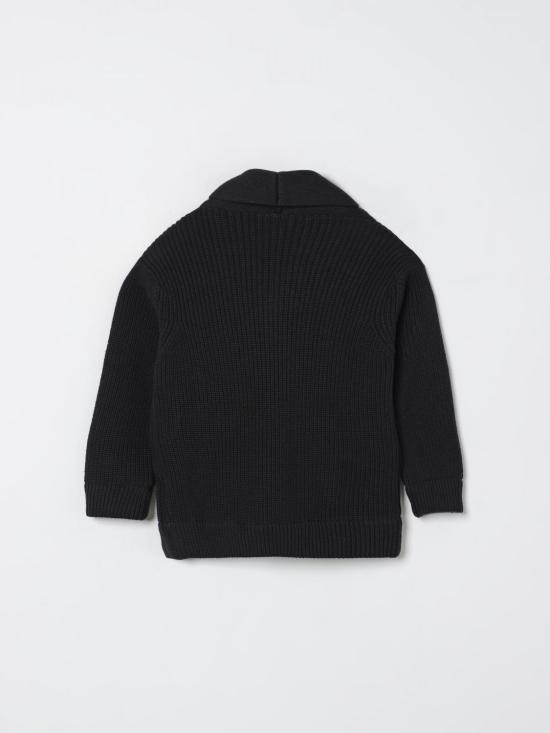 25FW [키즈] 돈답 풀오버 DMMA034CFL011 N000 Black - DONDUP