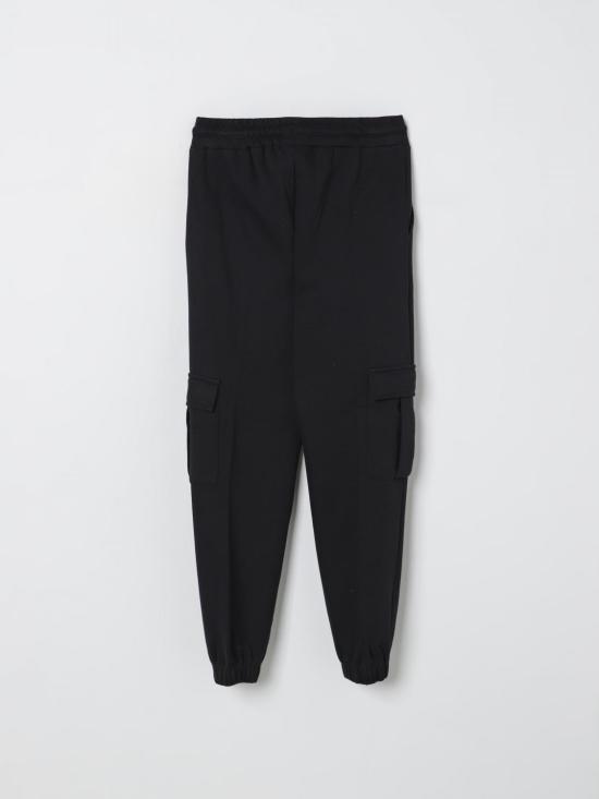 25FW [키즈] 디아도라 헤리티지 팬츠 F5DIJBFP010 110 Black - DIADORA HERITAGE