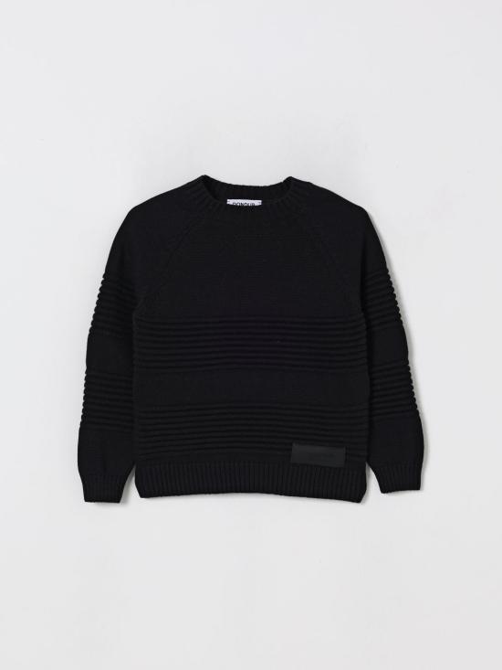 25FW [키즈] 돈답 풀오버 DMMA029CFL011 N000 Black