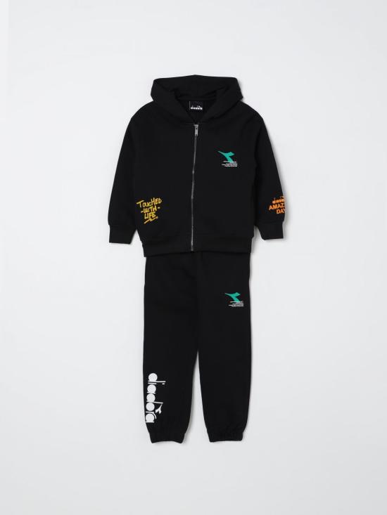 25FW [키즈] 디아도라 헤리티지 캐주얼 세트 F5DIBBTP044 110 Black