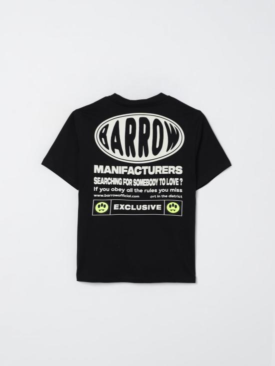 25FW [키즈] 바로우 티셔츠 F5BKJUTH115 110 Black - BARROW