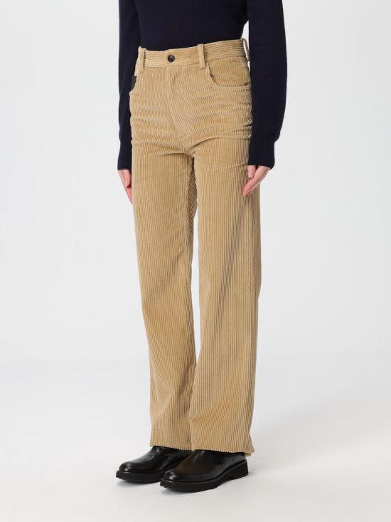 25FW 보테가베네타 스트레이트 팬츠 845554V4CY0 1434 Beige - BOTTEGA VENETA