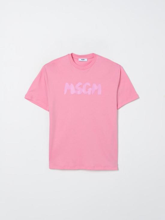 25FW [키즈] 엠에스지엠 티셔츠 F5MSJUTH011 MS038 Pink