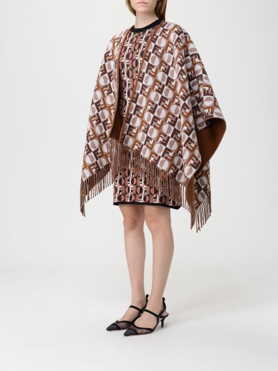 25FW 펜디 코트 FXX808AYKT F0X2L Camel - FENDI