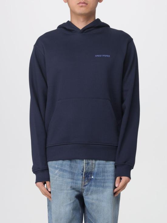25FW 데일리 페이퍼 긴팔 티셔츠 2521106 SKY CAPTAIN Blue