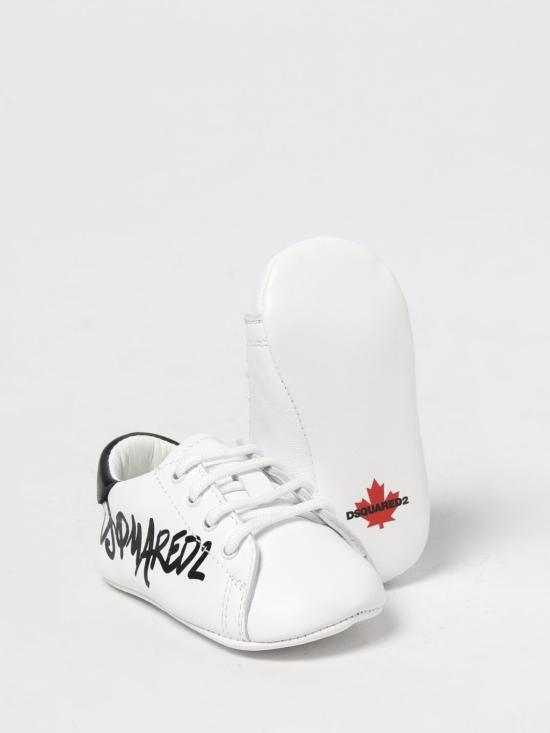 25FW [키즈] 디스퀘어드2 스니커즈 81353 1 White - DSQUARED2