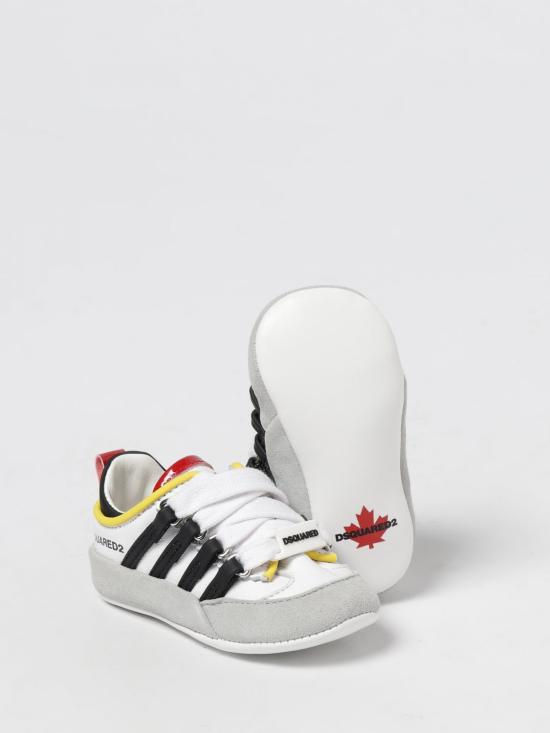 25FW [키즈] 디스퀘어드2 스니커즈 81363 2 White - DSQUARED2