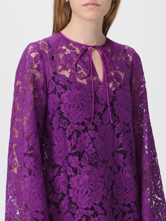 25FW 돌체앤가바나 롱 원피스 F6DJOTHLM7L F0571 Violet - DOLCE & GABBANA