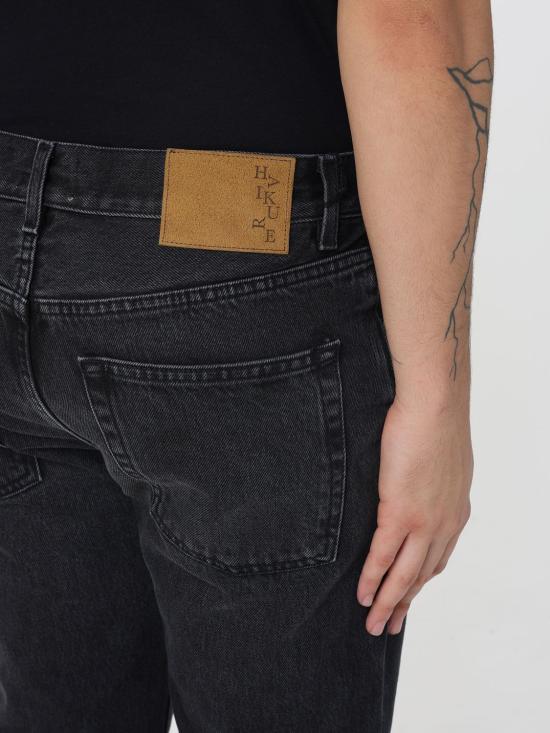 25FW 하이쿠레 데님 팬츠 HEM03071DF119 L0894 Black - HAIKURE