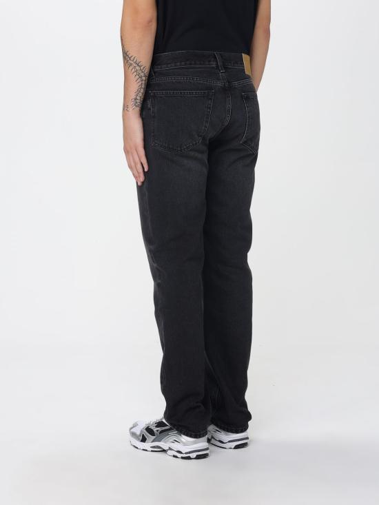 25FW 하이쿠레 데님 팬츠 HEM03228DF119 L0894 Black - HAIKURE