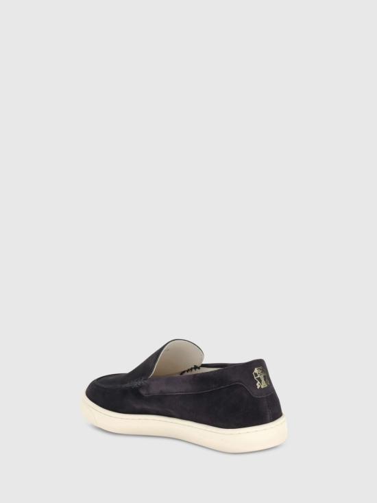 25FW 브루넬로 쿠치넬리 로퍼 MZUHVSN335 C8144 Blue - BRUNELLO CUCINELLI