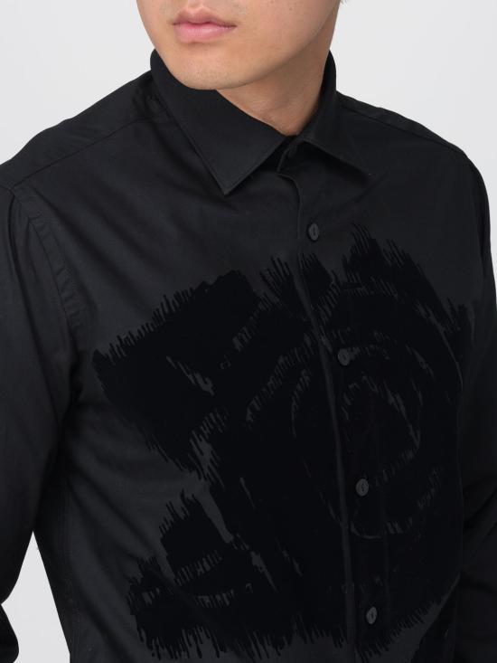 25FW 안토니오 마라스 긴팔 셔츠 MCAM745 NE000 Black - ANTONIO MARRAS