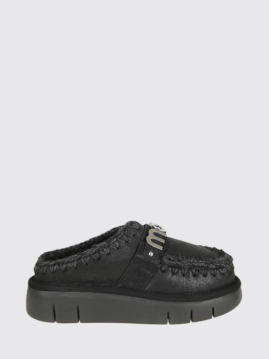 25FW 모우 뮬/슬리퍼 FW531001B CBK Black