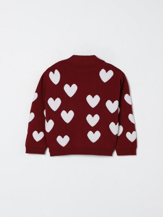 25FW [키즈] 시모네타 풀오버 SX2A60X0001 562BC Plum - SIMONETTA