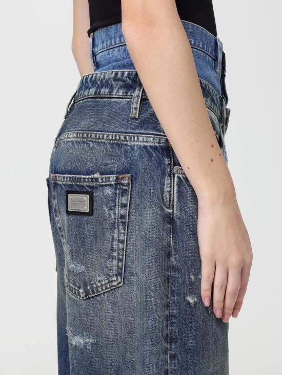 25FW 돌체앤가바나 데님 팬츠 FTDGSDG8OH5 S9001 Blue - DOLCE & GABBANA