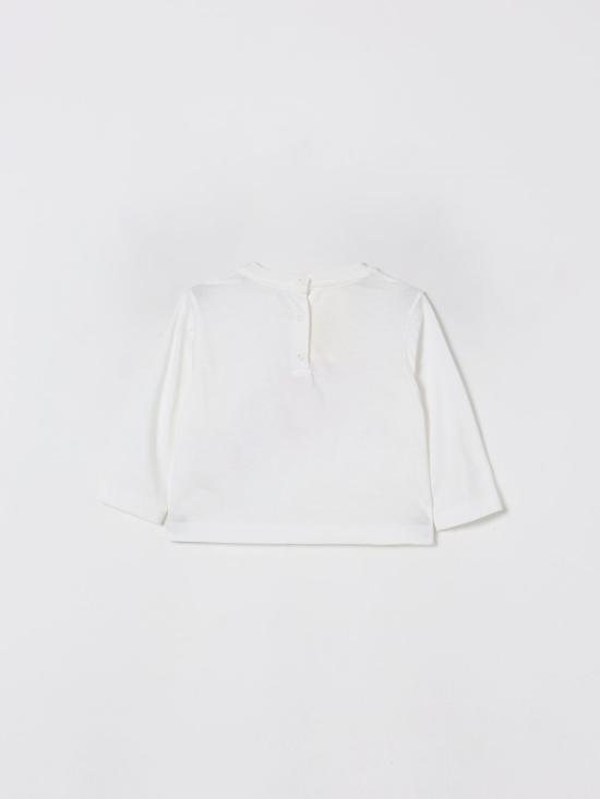 25FW [키즈] 시모네타 티셔츠 SX8000J0177 101 Ivory - SIMONETTA