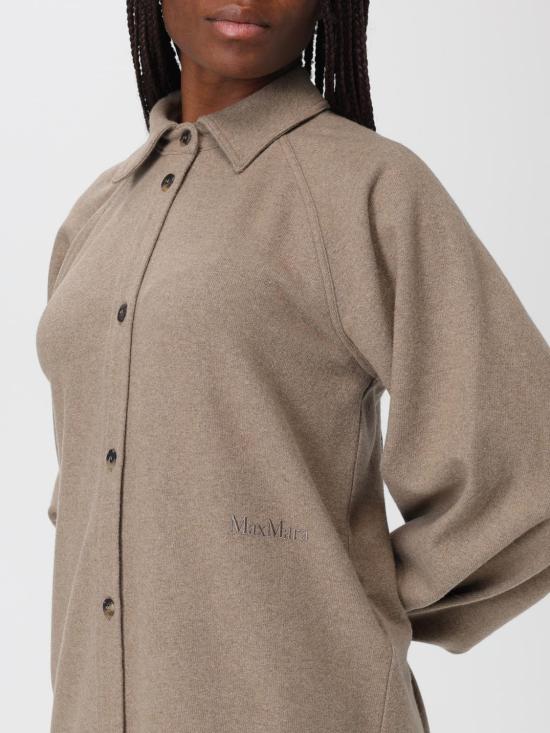 25FW 막스마라 셔츠 2521956019600 002 Beige - MAX MARA