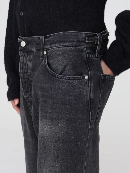 25FW 하이쿠레 데님 팬츠 HEM03252DF174 L0902 Black - HAIKURE