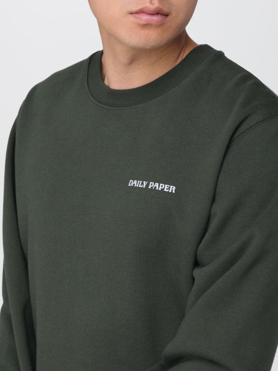 25FW 데일리 페이퍼 긴팔 티셔츠 2521102 ROSIN Green - DAILY PAPER