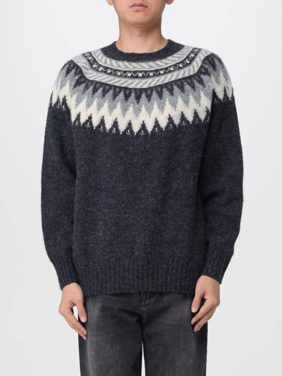 25FW 하울린 스웨터 MAGICIANINTHEMOUNTAIN CHARCOAL Grey