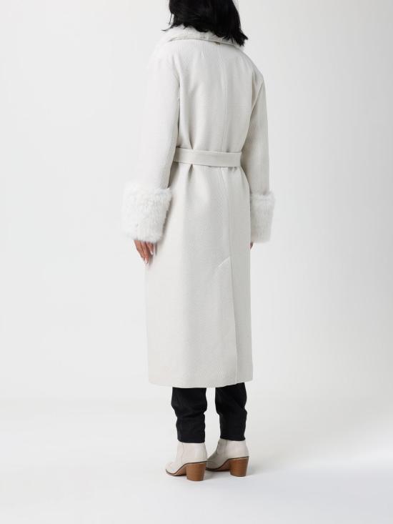 25FW 트윈셋 코트 252TT2040 12968 Pearl - TWINSET