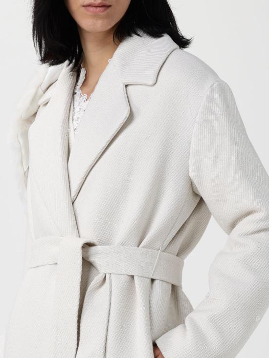 25FW 트윈셋 코트 252TT2040 12968 Pearl - TWINSET